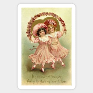 Victorian Valentine Sticker